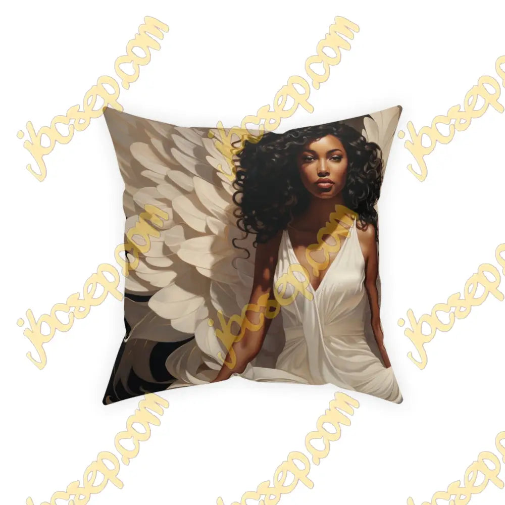 Angel ’Epiphany’ Pillow 16’ × Home Decor