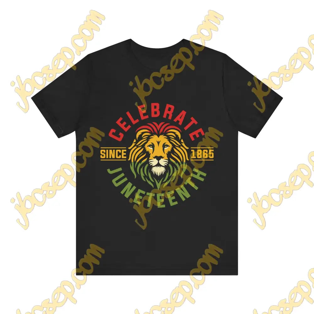 Celebrate Juneteenth Adult Unisex Jersey Short Sleeve Tee T-Shirt