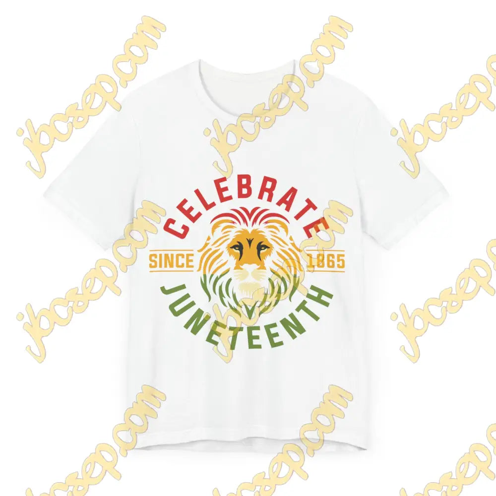 Celebrate Juneteenth Adult Unisex Jersey Short Sleeve Tee T-Shirt