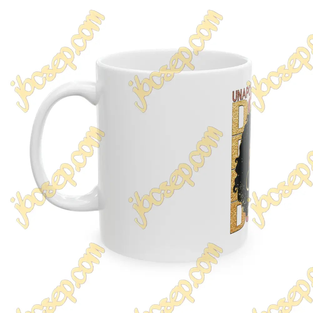 Unapologetically Dope In White Ceramic Mug 11Oz