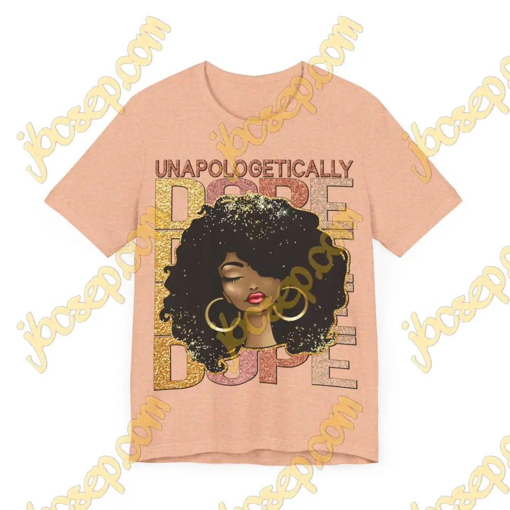 Unapologetically Dope Women’s Jersey Short Sleeve Tee T-Shirt